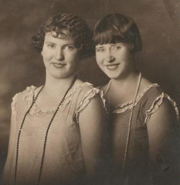 Myrtle and Edna Elton